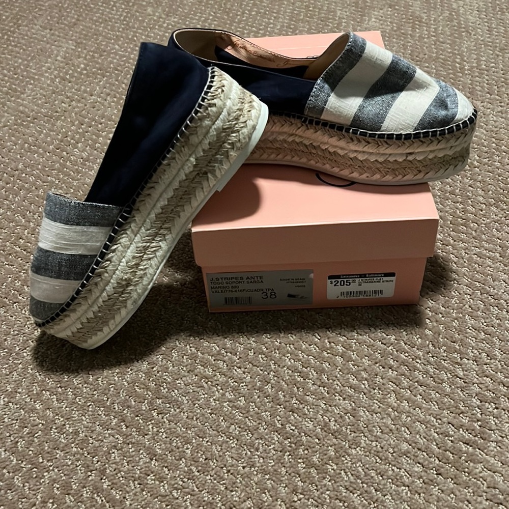 Gorgeous platform espradille.